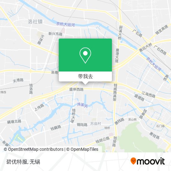 碧优特服地图