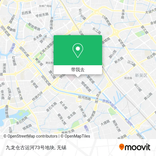 九龙仓古运河73号地块地图