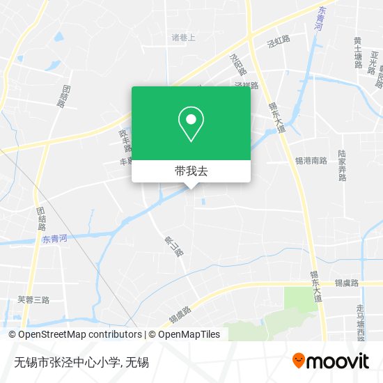 无锡市张泾中心小学地图