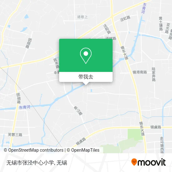 无锡市张泾中心小学地图