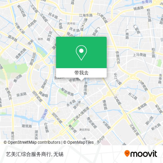 艺美汇综合服务商行地图