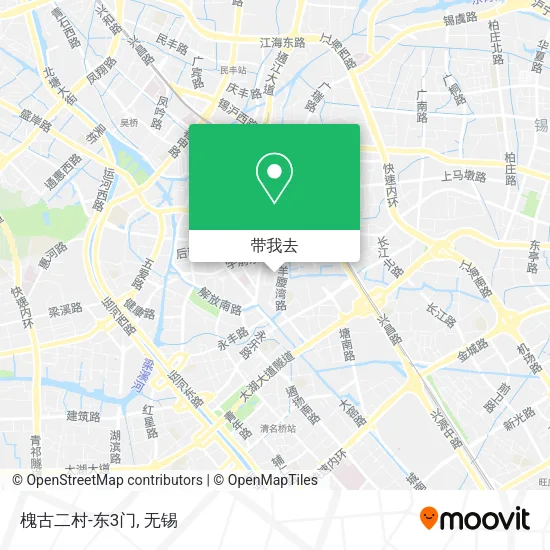 槐古二村-东3门地图