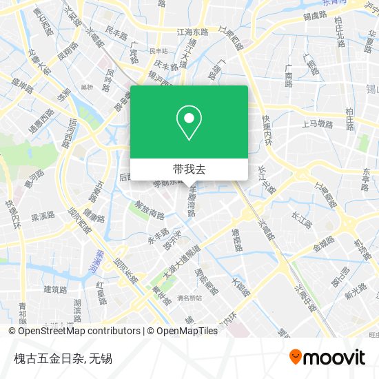 槐古五金日杂地图