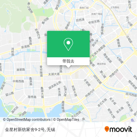 金星村新纺家舍9-2号地图