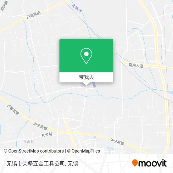 无锡市荣坚五金工具公司地图