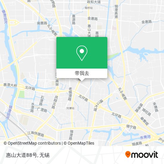 惠山大道88号地图