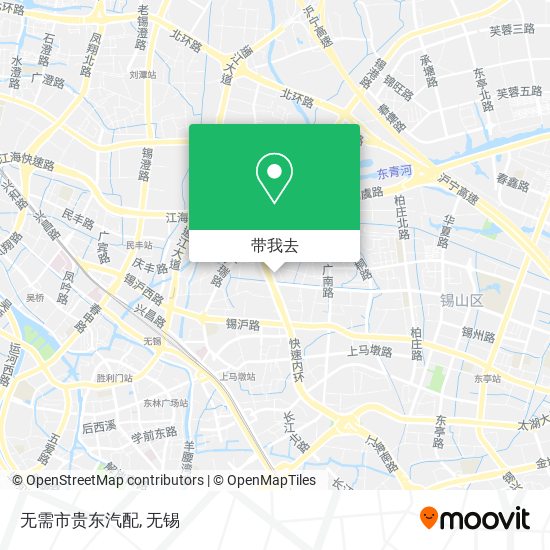 无需市贵东汽配地图