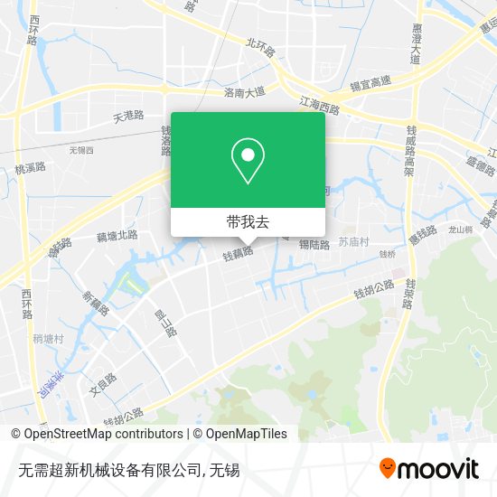 无需超新机械设备有限公司地图