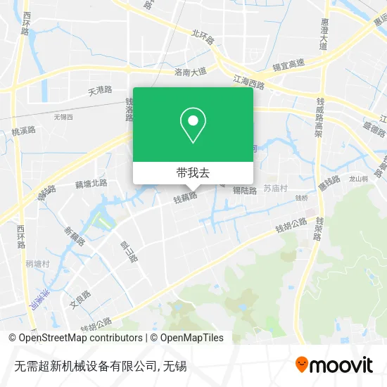 无需超新机械设备有限公司地图