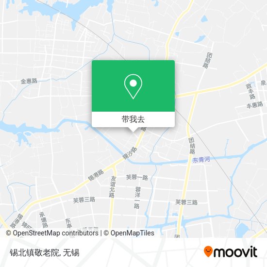 锡北镇敬老院地图