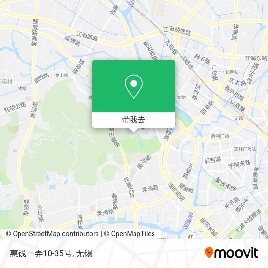 惠钱一弄10-35号地图