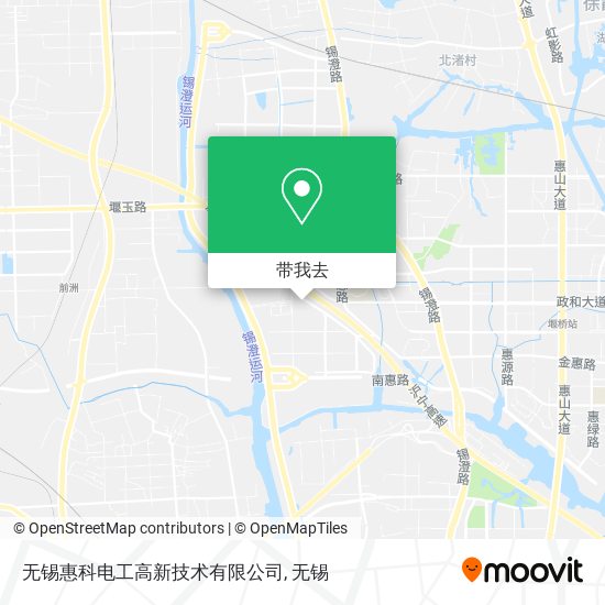 无锡惠科电工高新技术有限公司地图