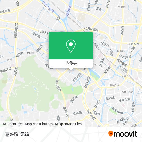 惠盛路地图