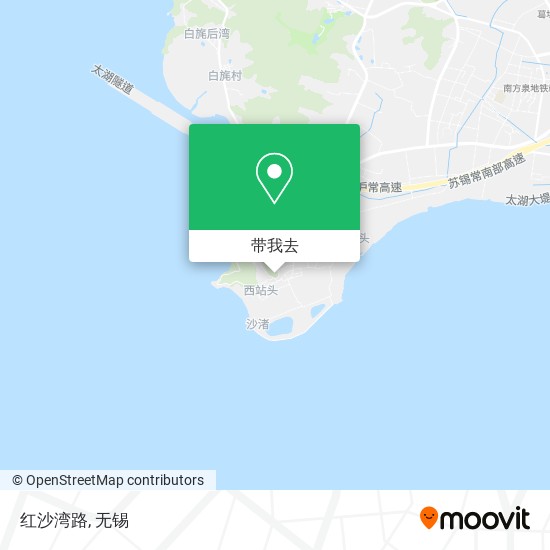 红沙湾路地图