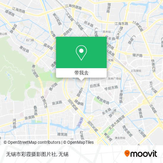 无锡市彩霞摄影图片社地图