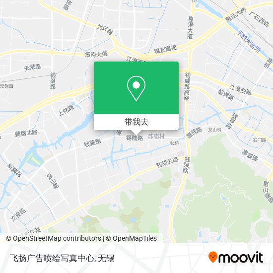 飞扬广告喷绘写真中心地图