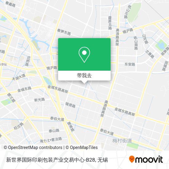 新世界国际印刷包装产业交易中心-B28地图
