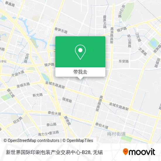 新世界国际印刷包装产业交易中心-B28地图