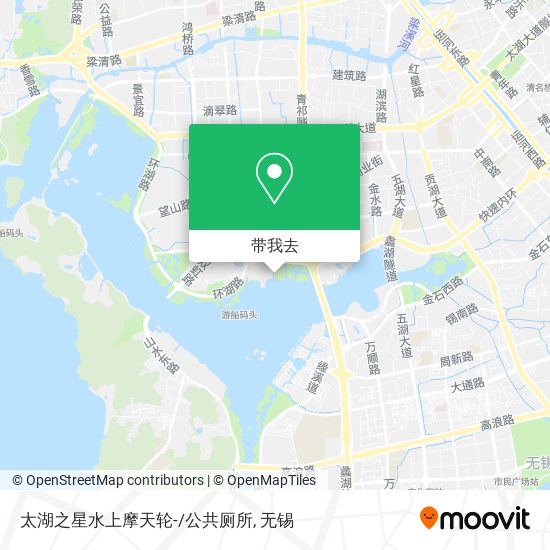 太湖之星水上摩天轮-/公共厕所地图