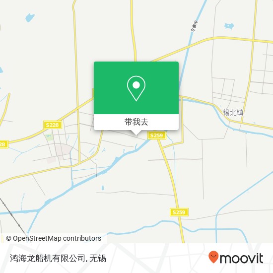 鸿海龙船机有限公司地图