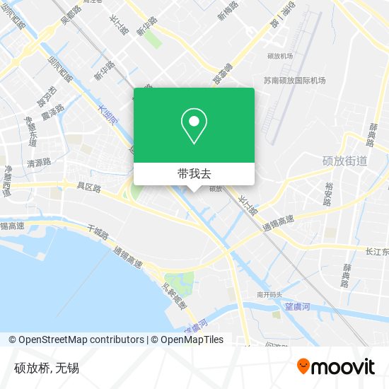 硕放桥地图