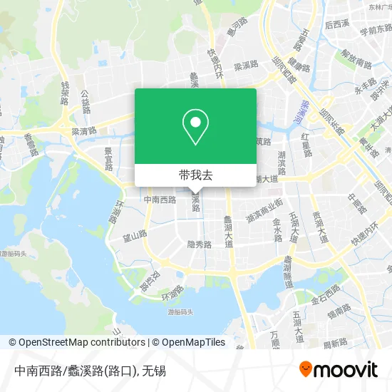 中南西路/蠡溪路(路口)地图