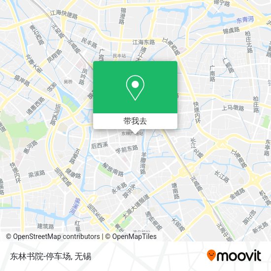 东林书院-停车场地图
