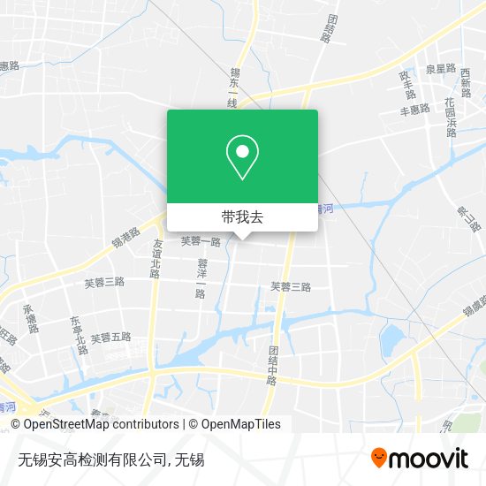 无锡安高检测有限公司地图