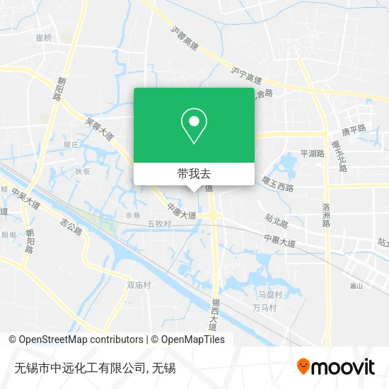 无锡市中远化工有限公司地图