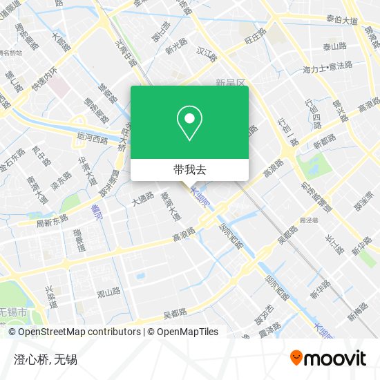 澄心桥地图
