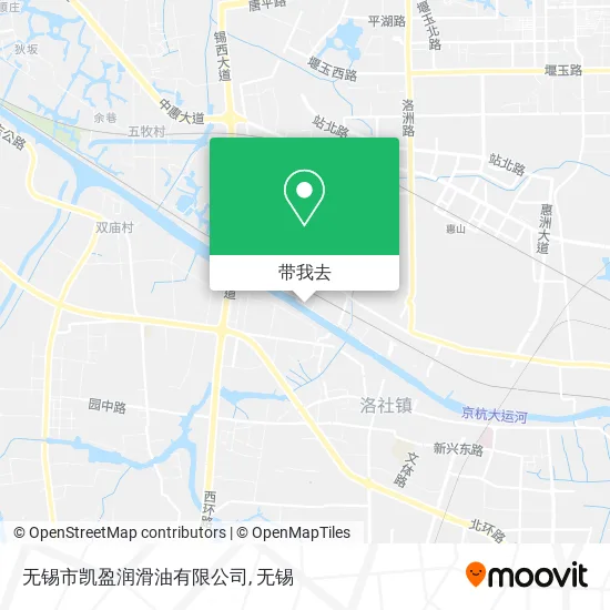 无锡市凯盈润滑油有限公司地图