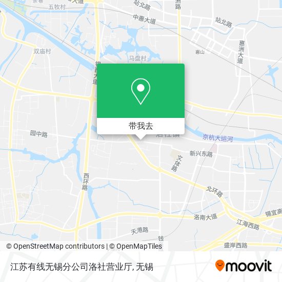 江苏有线无锡分公司洛社营业厅地图