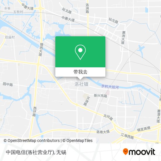 中国电信(洛社营业厅)地图