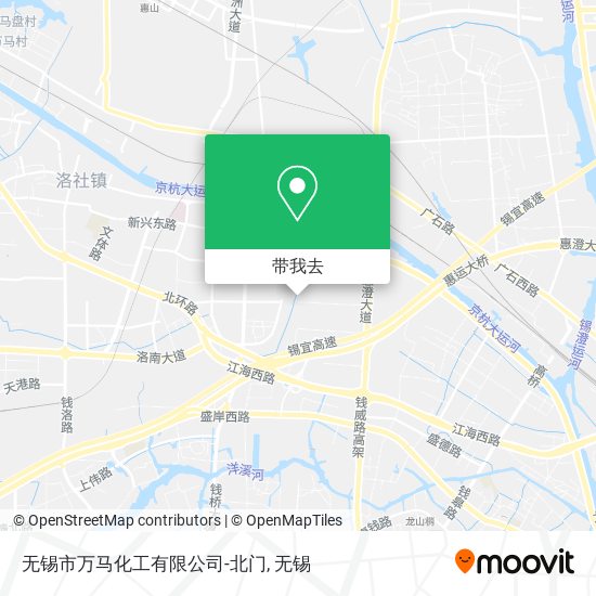 无锡市万马化工有限公司-北门地图