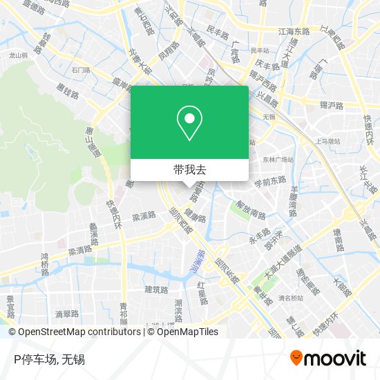 P停车场地图