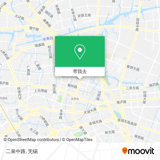 二泉中路地图