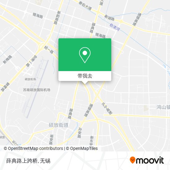 薛典路上跨桥地图