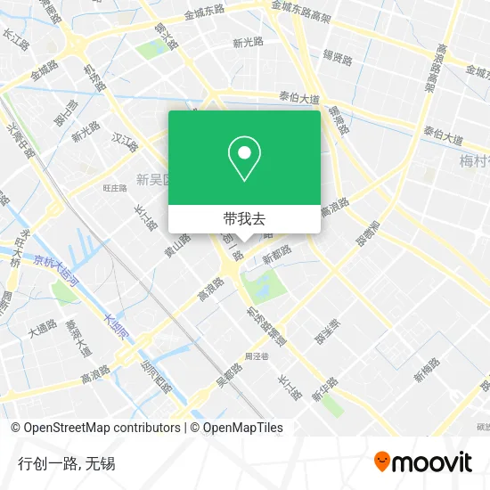 行创一路地图