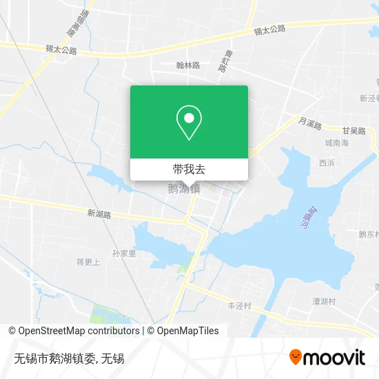 无锡市鹅湖镇委地图