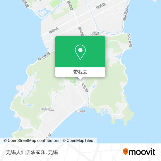 无锡人仙居农家乐地图