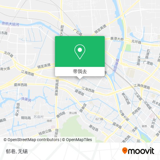 郁巷地图