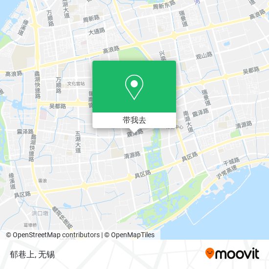 郁巷上地图