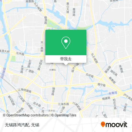 无锡路鸿汽配地图