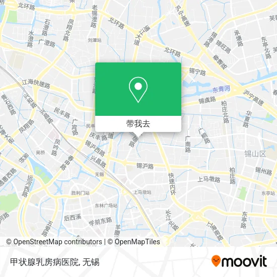 甲状腺乳房病医院地图
