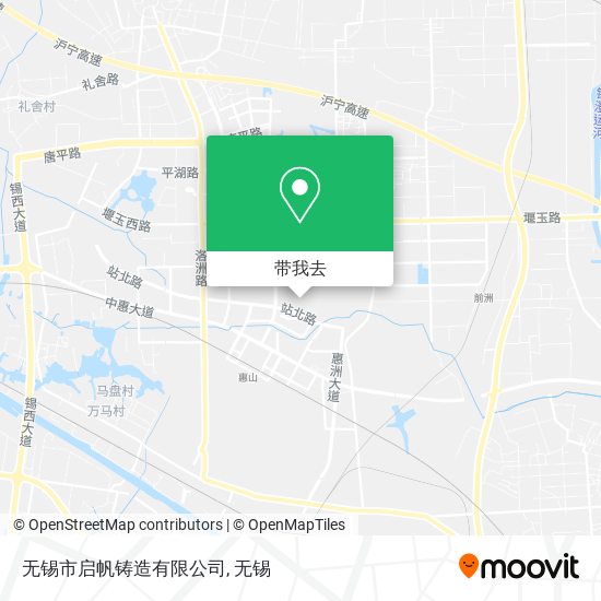 无锡市启帆铸造有限公司地图