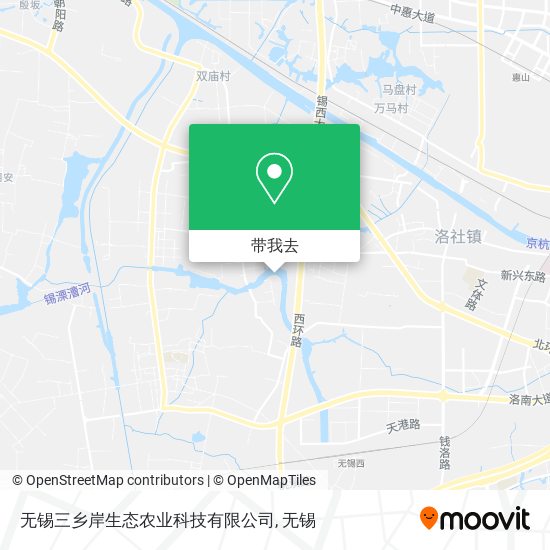 无锡三乡岸生态农业科技有限公司地图
