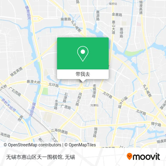 无锡市惠山区天一围棋馆地图
