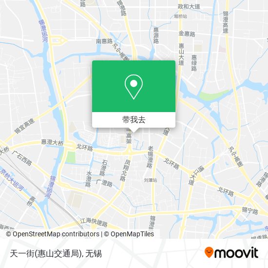 天一街(惠山交通局)地图