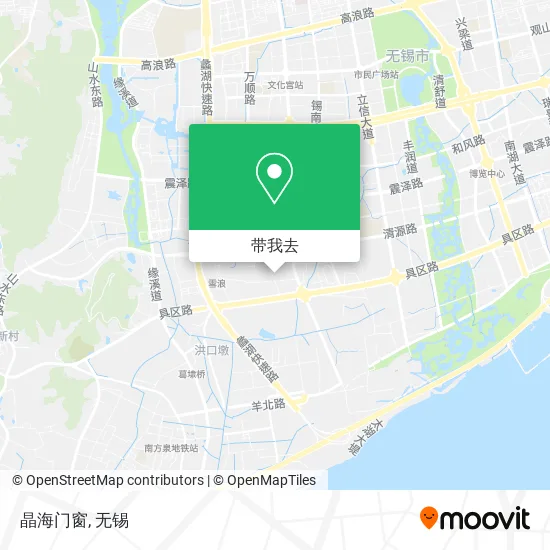 晶海门窗地图
