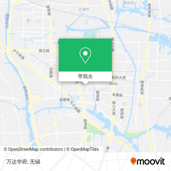 万达华府地图